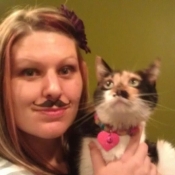 We wore these for Movember!
