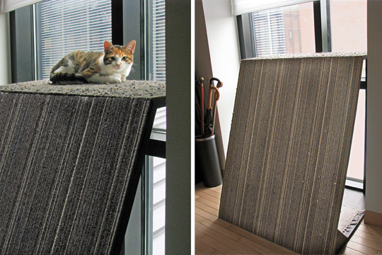 Custom Designed Interior Elements for Living with Cats