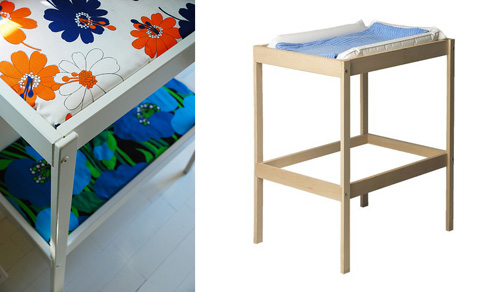 small changing tables for babies