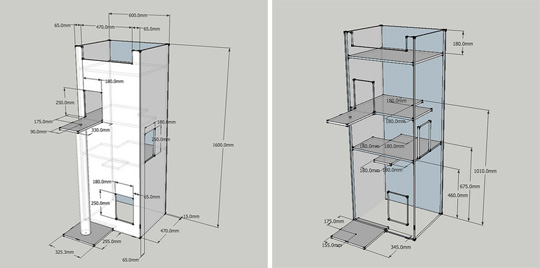 Custom Cat Climbing Tower