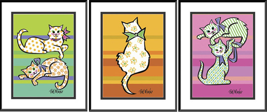 Kitty Kat Klub Prints by Bob Mackie