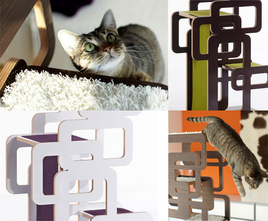 German Designer Cat Trees from Wohnblock