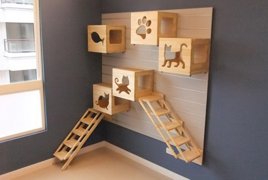 Catswall Design Modular Cat Climbing Wall