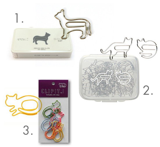 Cat Paper Clips