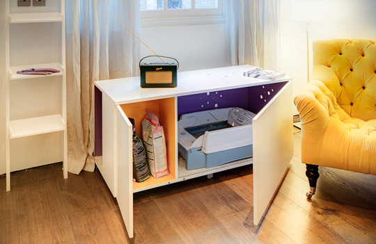 Catteux Modern Litter Box Furniture