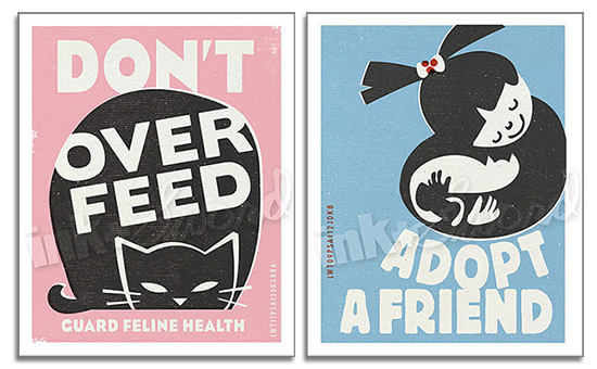 Pet Care Prints from Ink + Sword