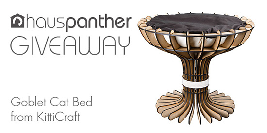 KittiCraft Goblet Cat Bed Giveaway