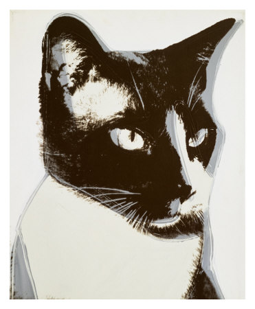 Cat Art by Andy Warhol