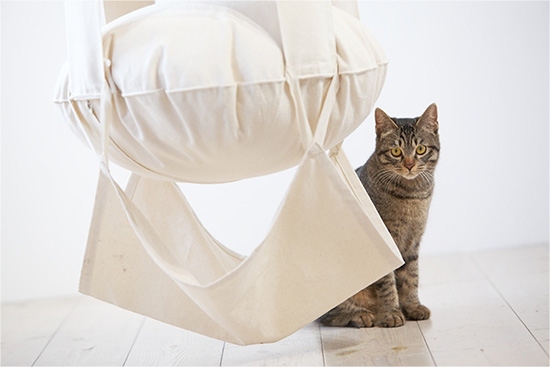 The Original Cat's Trapeze Suspended Cat Bed and Climber