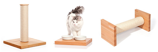 German Designer Cat Scratching Furniture