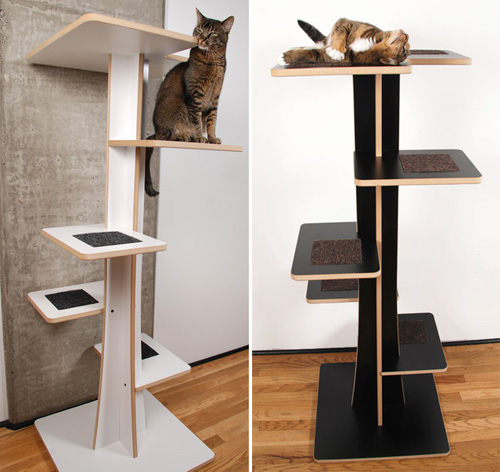 Baobab Modern Cat Tree from Square Cat Habitat