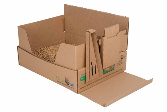 Litter One Pine Pellet Disposable Cat Litter Kit