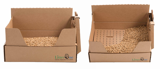 Litter One Pine Pellet Disposable Cat Litter Kit