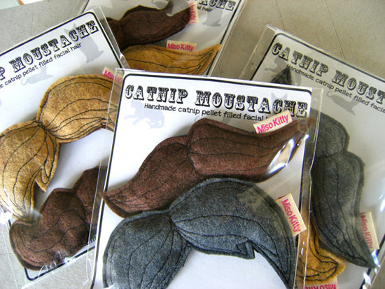 Mustache Cat Toys