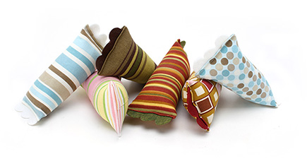 Handmade Design Catnip Cat Toys from Hauspanther - ModKickers & ModShakers