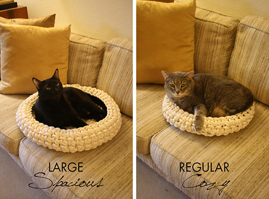 Cuna Crochted Cotton Cat Bed