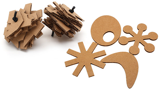 Eco friendly Cardboard Cat Toys hauspanther