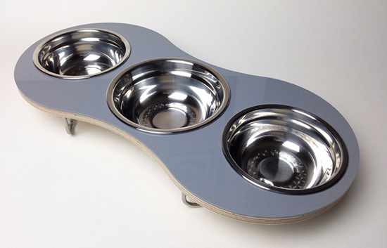 Modern Raised Pet Feeders from Drip Module