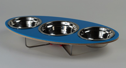 Modern Raised Pet Feeders from Drip Module