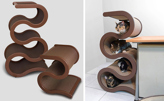 Curvynest Modern Cat Tree