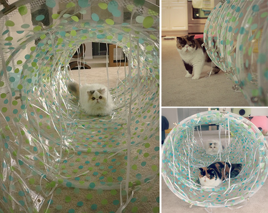 DIY Cat Tunnel