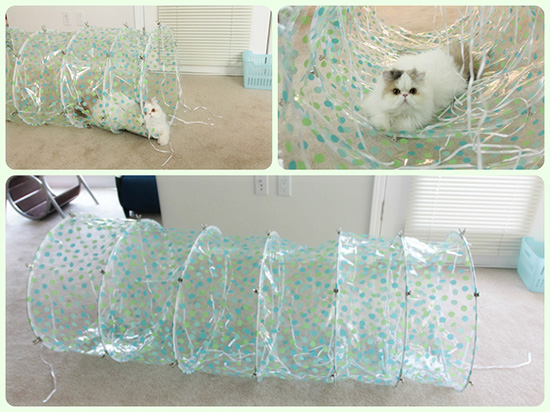 DIY Cat Tunnel