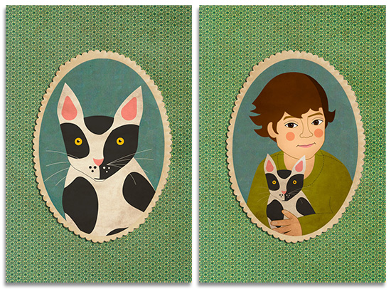 Custom Vintage Portraits by Lili Di Prima