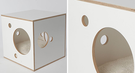 Modern Cat Hideaway Cube