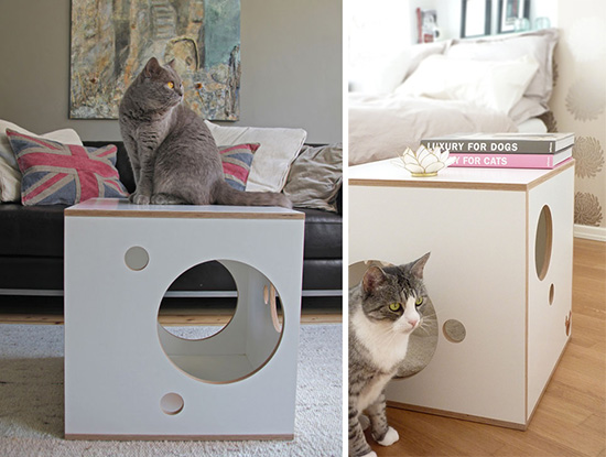 Modern Cat Hideaway Cube