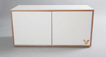 Julinka Modern Cat Litter Hideaway Cabinet