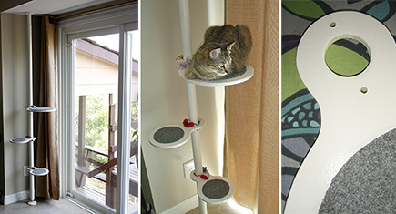 Ikea Hack Cat Climbing Pole DIY Cat Climbing Shelves