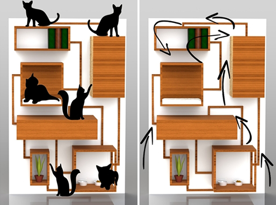 MultifunctionCatFurnitureWallClimber2