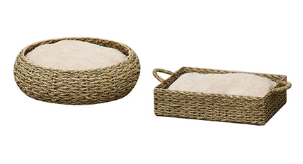 seagrass cat bed