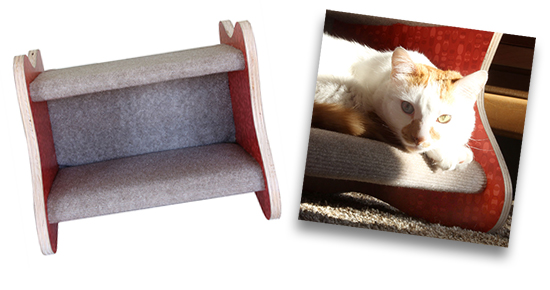 Googie Cat Bed by Davies Decor