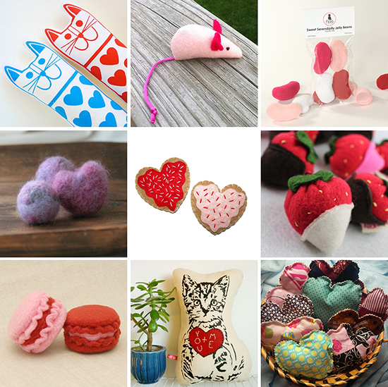 Valentine s Day Cat Toy Round up hauspanther
