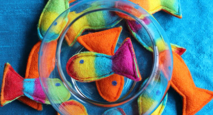 Colorful Cat Creations from Felted Fish Tank • hauspanther