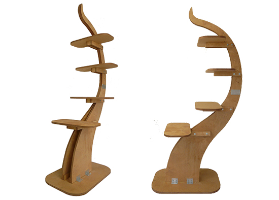 Awesome Contemporary Cat Trees from Revel Zoo hauspanther