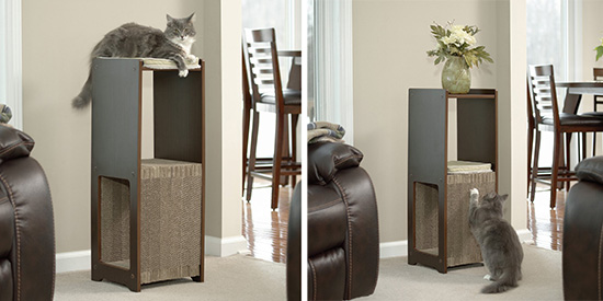 Sauder traditional cat tower cheap