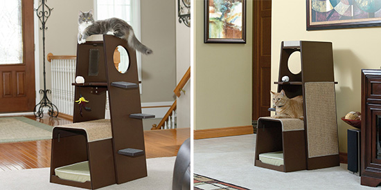 SauderModularModernCatTower