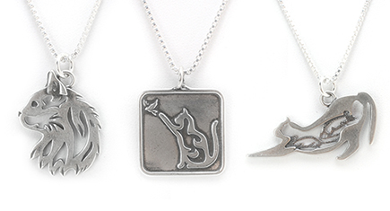 SilverCatPendants_feat