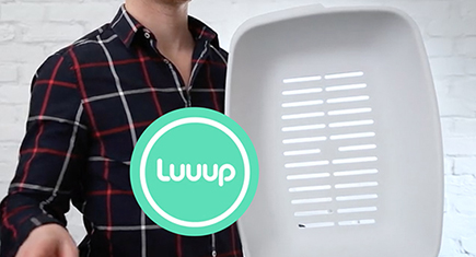Introducing the Luuup Litter Box Perpetual Sifting System hauspanther
