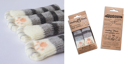 These Cat Paw Chair Socks Are Purrfect for Protecting Floors