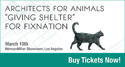 Join Us For Architects for Animals – Giving Shelter 2016 to Benefit FixNation!