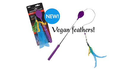 jackson galaxy feather toy