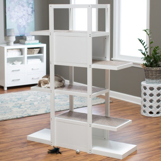 Modern Bookshelf Cat Tree