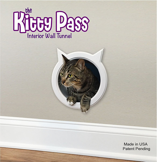 Kitty Pass Wall Tunnel Cat Door