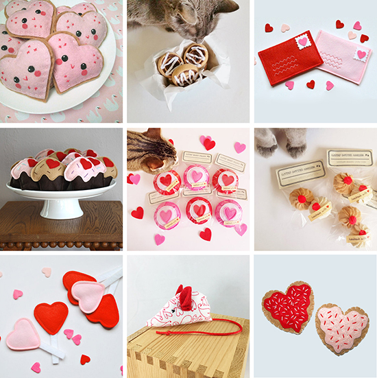 Valentine Cat Toys