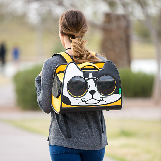 Backpack Cat Carrier for Fashionable Felines • hauspanther