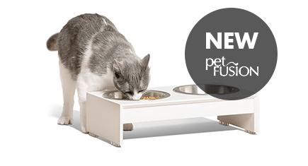 New Bamboo Elevated Feeder from PetFusion