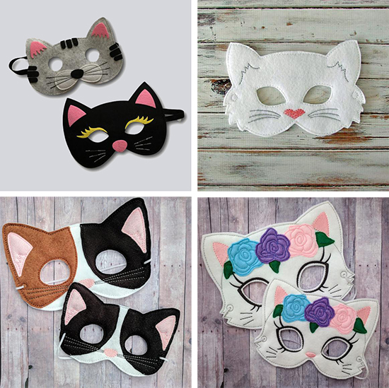 Halloween Cat Masks • hauspanther